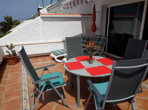 Terrasse mit Atlantikblick