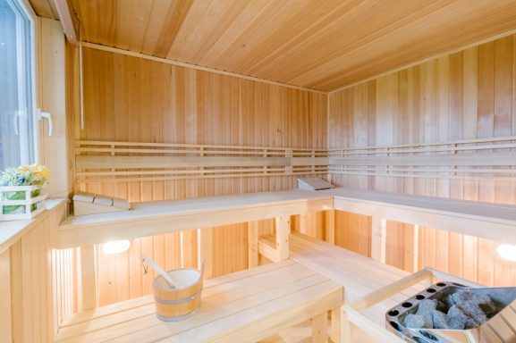 Sauna (wird optional eingeflogen)