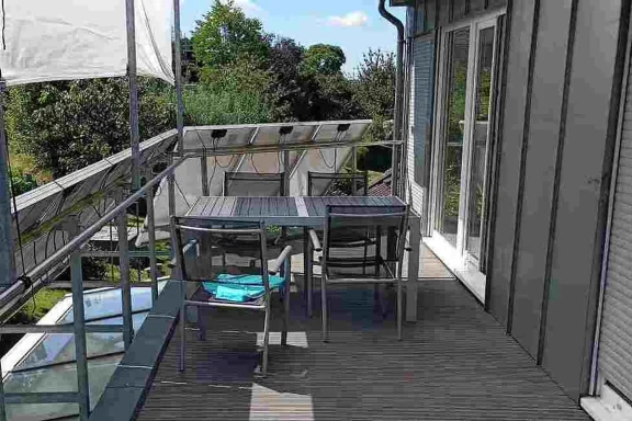 Balkon hinten